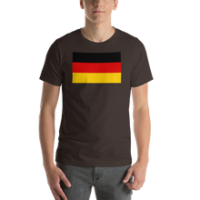 Brown / S Germany Flag Short-Sleeve Unisex T-Shirt by Design Express