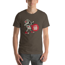 Army / S Game Boy Pose Level 10 Short-Sleeve Unisex T-Shirt by Design Express