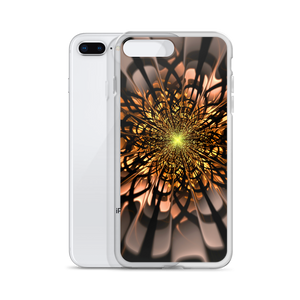 Abstract Flower 02 iPhone Case by Design Express