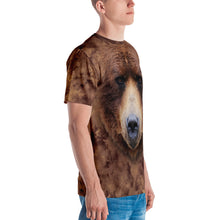 Grizzly 02 "All Over Animal" Men's T-shirt All Over T-Shirts by Design Express
