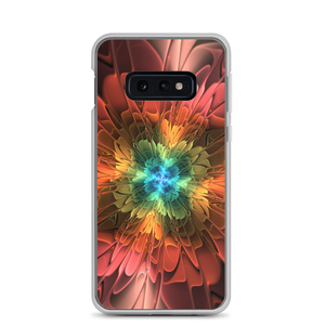Samsung Galaxy S10e Abstract Flower 03 Samsung Case by Design Express