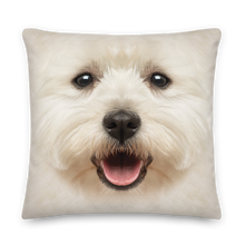 West Highland White Terrier Dog Premium Pillow by Design Express