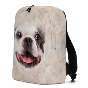 boston terrier mini backpack Boston Terrier Dog Minimalist Backpack – Design Express