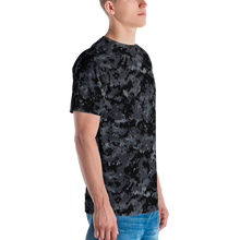 Dark Grey Digital Camouflage Men's T-shirt by Design Express