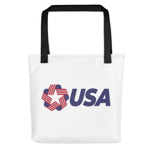 Black USA "Rosette" Tote bag Totes by Design Express