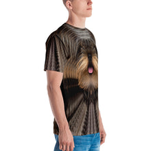 Yorkshire Terrier "All Over Animal" Men's T-shirt All Over T-Shirts by Design Express