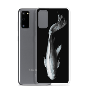 White Koi Fish Samsung Case by Design Express