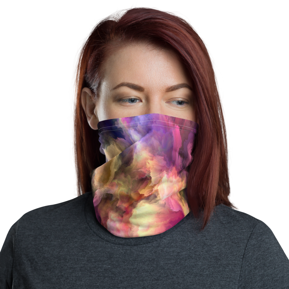 Default Title Nebula Water Color Neck Gaiter Masks by Design Express