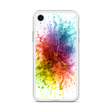 Rainbow Paint Splash iPhone Case by Design Express