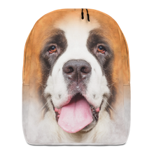Default Title Saint Bernard Dog Minimalist Backpack by Design Express