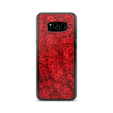 Samsung Galaxy S8+ Red Rose Pattern Samsung Case by Design Express