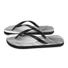 White Feathers Flip-Flops by Design Express