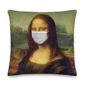 Masker Monalisa Square Premium Pillow by Design Express