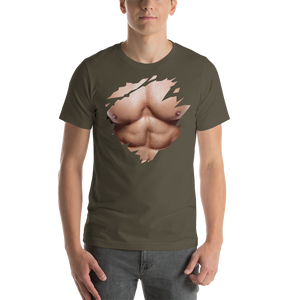 Army / S Sixpack Unisex T-Shirt by Design Express