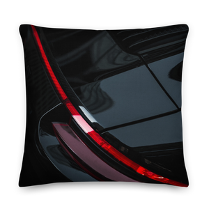 22×22 Black Automotive Square Premium Pillow by Design Express