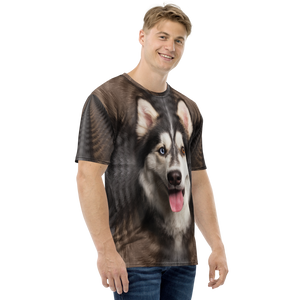 Husky "All Over Animal" Men's T-shirt All Over T-Shirts by Design Express