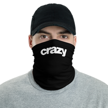 Default Title Crazy Helvetica Black Neck Gaiter Masks by Design Express