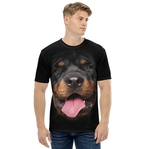 XS Rottweiler Dog Men's T-shirt by Design Express
