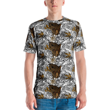 XS Leopard Head Men's T-shirt by Design Express