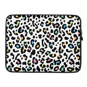 15 in Color Leopard Print Laptop Sleeve by Design Express