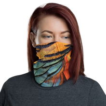 Default Title Golden Pheasant Feathers Neck Gaiter Masks by Design Express