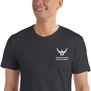 S United States Space Force "Reverse" Embroidered T-Shirt by Design Express