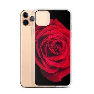 Charming Red Rose iPhone Case by Design Express