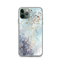 iPhone 11 Pro Soft Blue Gold iPhone Case by Design Express