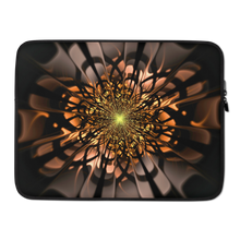 15 in Abstract Flower 02 Laptop Sleeve by Design Express