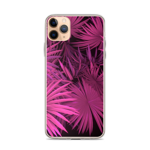 iPhone 11 Pro Max Pink Palm iPhone Case by Design Express