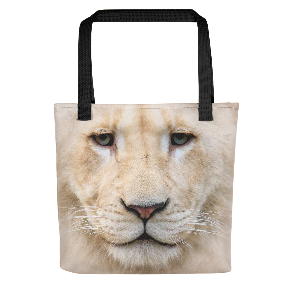 Default Title White Lion Tote bag by Design Express