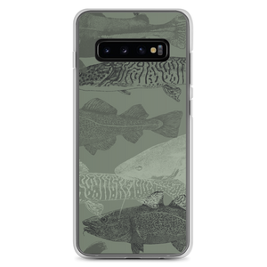 Samsung Galaxy S10+ Army Green Catfish Samsung Case by Design Express