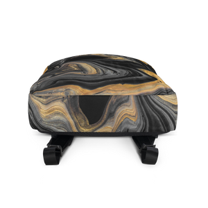 Black Marble Backpack by Design Express