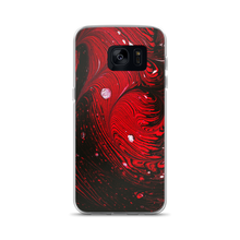 Samsung Galaxy S7 Black Red Abstract Samsung Case by Design Express