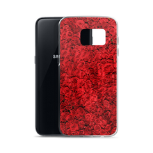 Red Rose Pattern Samsung Case by Design Express