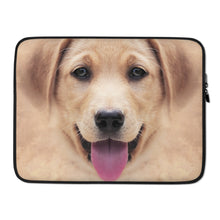 15 in Yellow Labrador Dog Laptop Sleeve by Design Express
