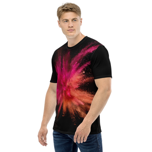 Powder Explosion Men's T-shirt by Design Express