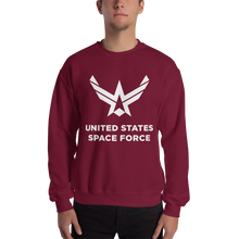 Maroon / S United States Space Force "Reverse" Sweatshirt by Design Express