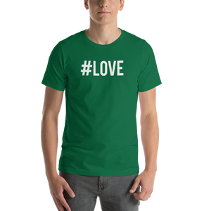 Kelly / S Hashtag #LOVE Short-Sleeve Unisex T-Shirt by Design Express