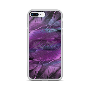 iPhone 7 Plus/8 Plus Purple Feathers iPhone Case by Design Express