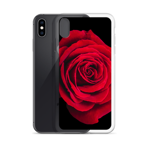 Charming Red Rose iPhone Case by Design Express