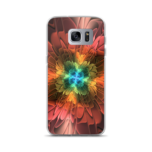 Samsung Galaxy S7 Edge Abstract Flower 03 Samsung Case by Design Express
