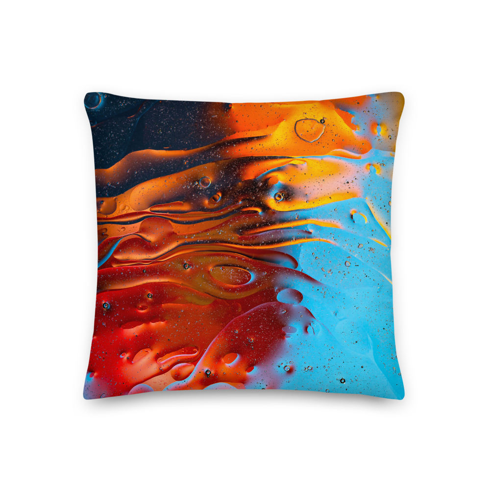 18×18 Abstract 01 Premium Square Pillow by Design Express