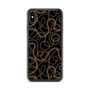 iPhone XS Max Golden Chains iPhone Case by Design Express