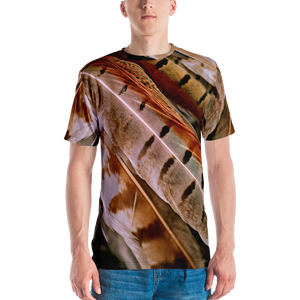 XS Pheasant Feathers Men's T-shirt by Design Express