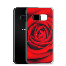 Fresh Red Rose Samsung Case by Design Express