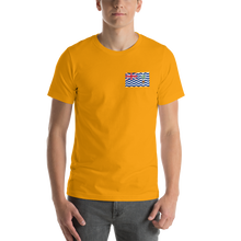 Gold / S British Indian Ocean Territory Unisex T-Shirt by Design Express