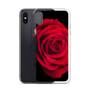 Charming Red Rose iPhone Case by Design Express