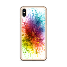 Rainbow Paint Splash iPhone Case by Design Express