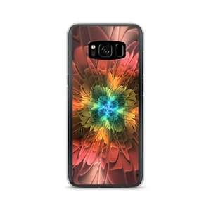 Samsung Galaxy S8 Abstract Flower 03 Samsung Case by Design Express